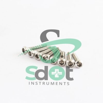 3.5mm Cortical Cortex Screws Self Tapping 200 PCs Different Lengths Set Orthopedic Veterinary By SdOt Instruments