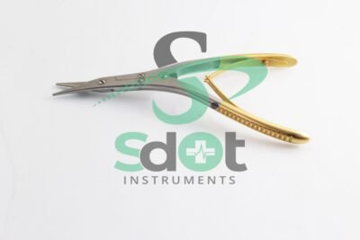 Caplan Septum Scissors double-action Fine Nasal Shears Tungsten Carbide serrated By SdOt Instruments