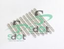 2.0mm Locking compression Plates (LCP) Set of 10 PCs Ortho/Vet Implants by SdOt Instruments