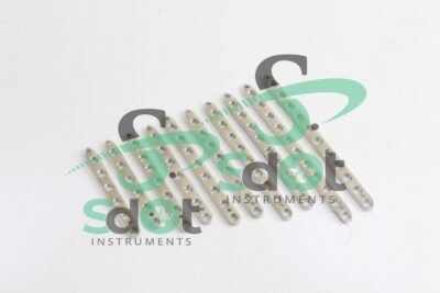 2.0mm Locking Plates Set of 10 PCs Ortho/Vet Implants by SdOt Instruments