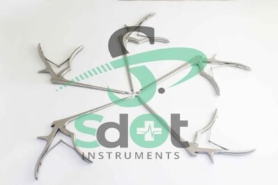 Kerrison Bone Rongeur 7 Shaft, Sizes 1mm, 2mm, 3mm, 4mm, 5m by SdOt Instruments