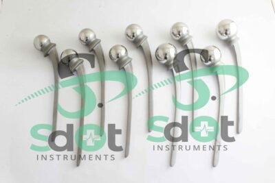 Thompson Hip Prosthesis 9PCs Long Stem Implant Orthopedic Instrument by SdOt Instruments