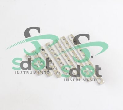 2.7mm LC-DCP Plates Set of 10 Pcs Ortho/Vet Implants by SdOt Instruments