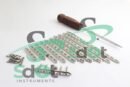 3.5mm LCP (Locking Compression Plate )Plates & Locking Screws Set of 212 Pieces  Small Fragments 316L Steel By SdOt Instruments