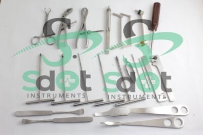 Small Fragment set of 22 PCs Orthopedic Surgical Instruments By SdOt Instruments