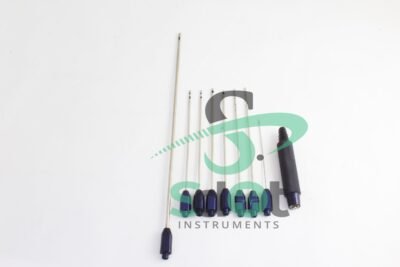 Luer lock connector syringe Cannula 9 PCs Set Plastic surgery Lipo Cannula By SdOt Instruments