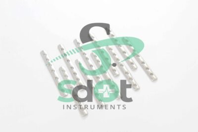 3.5mm One Third Tubular Plate Set of 15 PCs Ortho/Vet Implants By SdOt Instruments