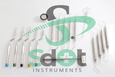 Dental Implant Sinus Lift Kit Osteotomes Mushroom Elevators Bone Mallet Well