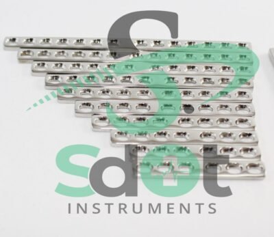 2.7mm DCP Mini Fragments Bone Plates 10 PCs Set Orthopedic Veterinary SPS-5023