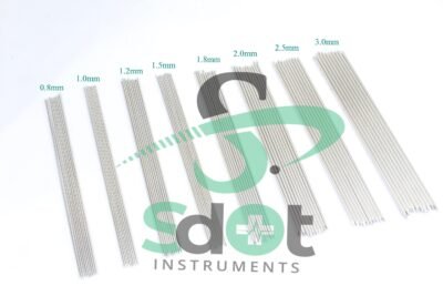 K-Wires Kirschner Wires Orthopedic Surgical Bone Pins, Steinmann Pins 80 PCs Set