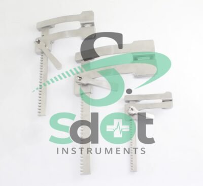 Baby + Small + Medium 3 PCs Set Finochietto Rib Spreader Retractors