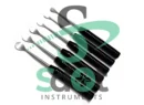 Cobb Elevator Spine Set of 6 Pcs Orthopedic Surgical Instruments Black Handle By SdOt Instruments