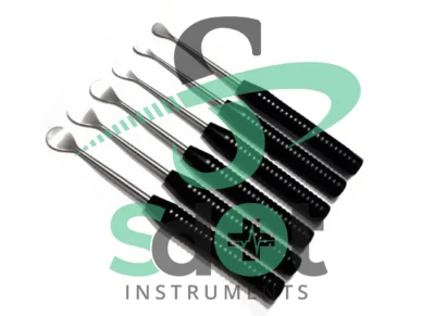 Cobb Elevator Spine Set of 6 Pcs Orthopedic Surgical Instruments Black Handle By SdOt Instruments