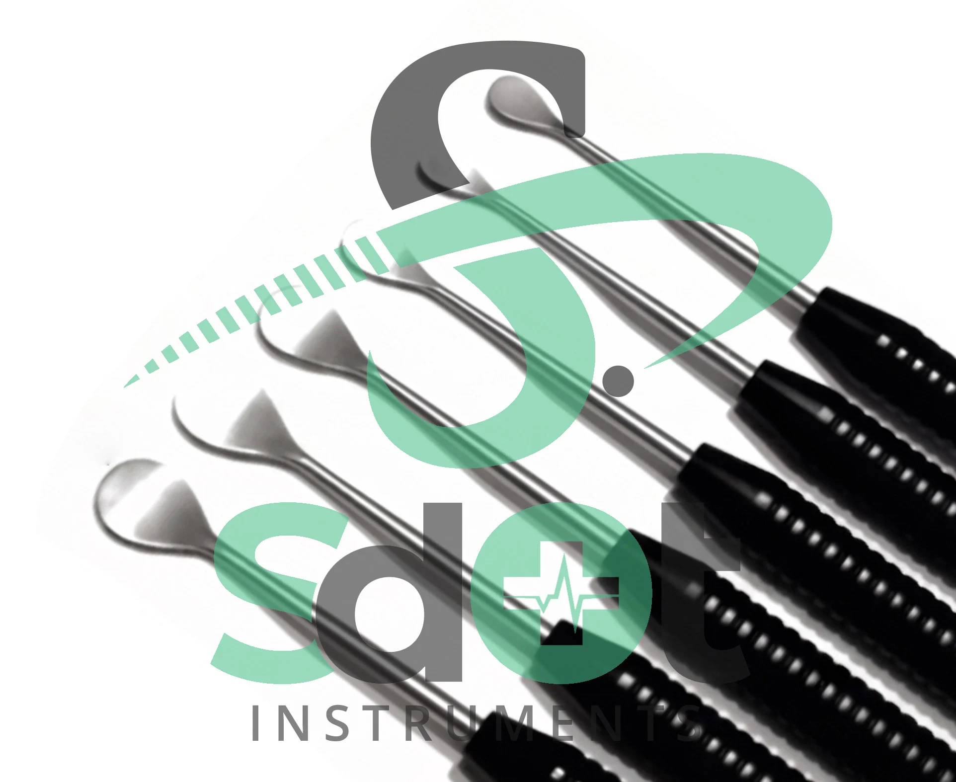 Cobb Elevator Spine Set of 6 Pcs Orthopedic Surgical Instruments Black Handle By SdOt Instruments
