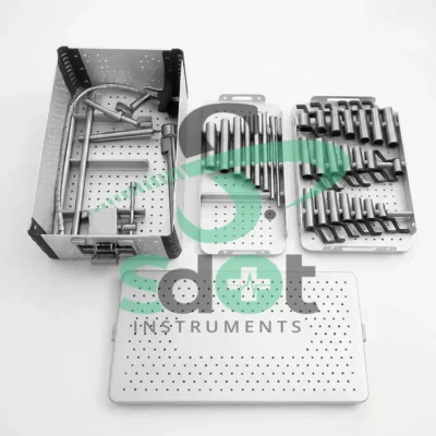 Mis Tubular Retractor System With Sterilization Box Stainless Steel New CE By SdOt Instruments