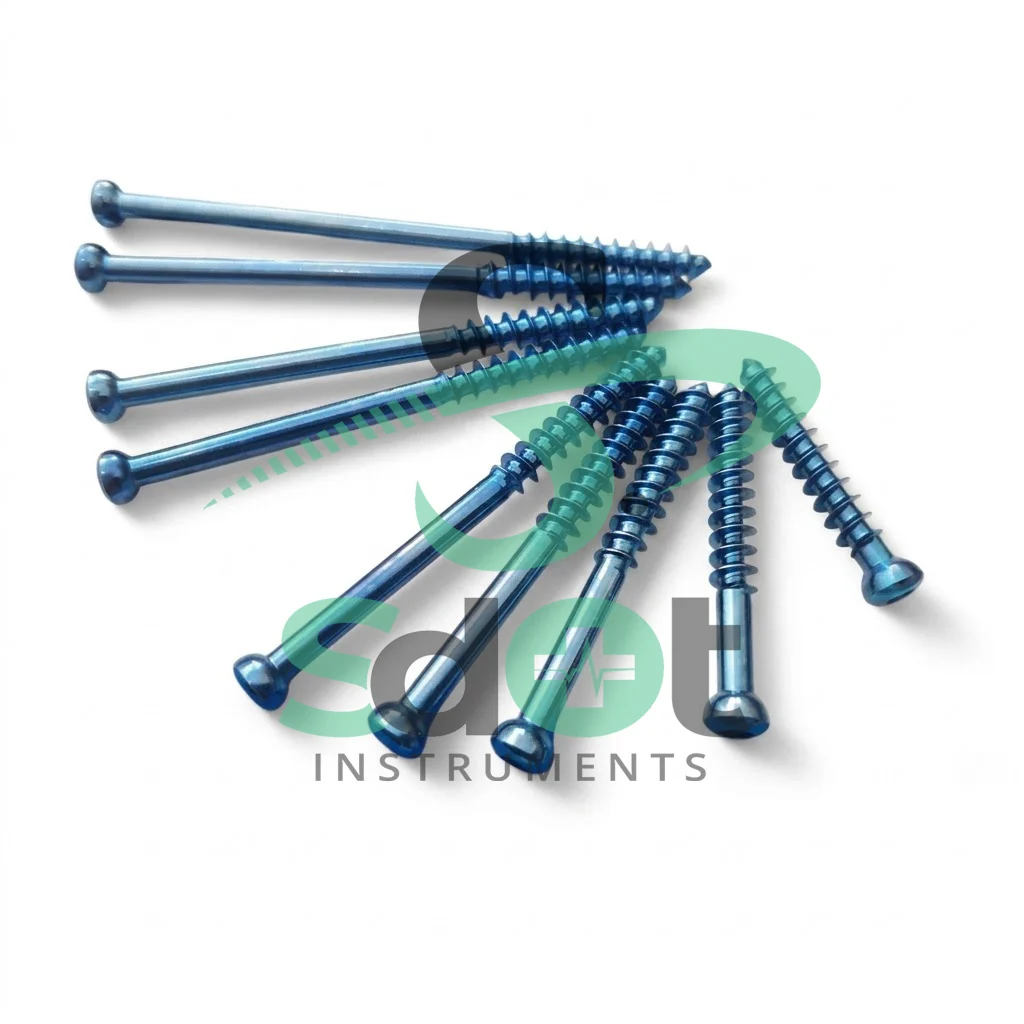 6.5mm Cancellous screws 16mm thread, Screws (151 pcs) By SdOt Instruments - Image 5
