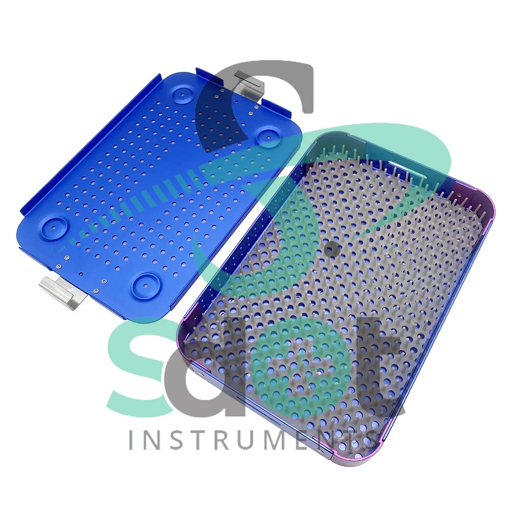 Sterilization Box Tray Autoclavable Disinfection Case Aluminum Box Instruments By SdOt Instruments - Image 3