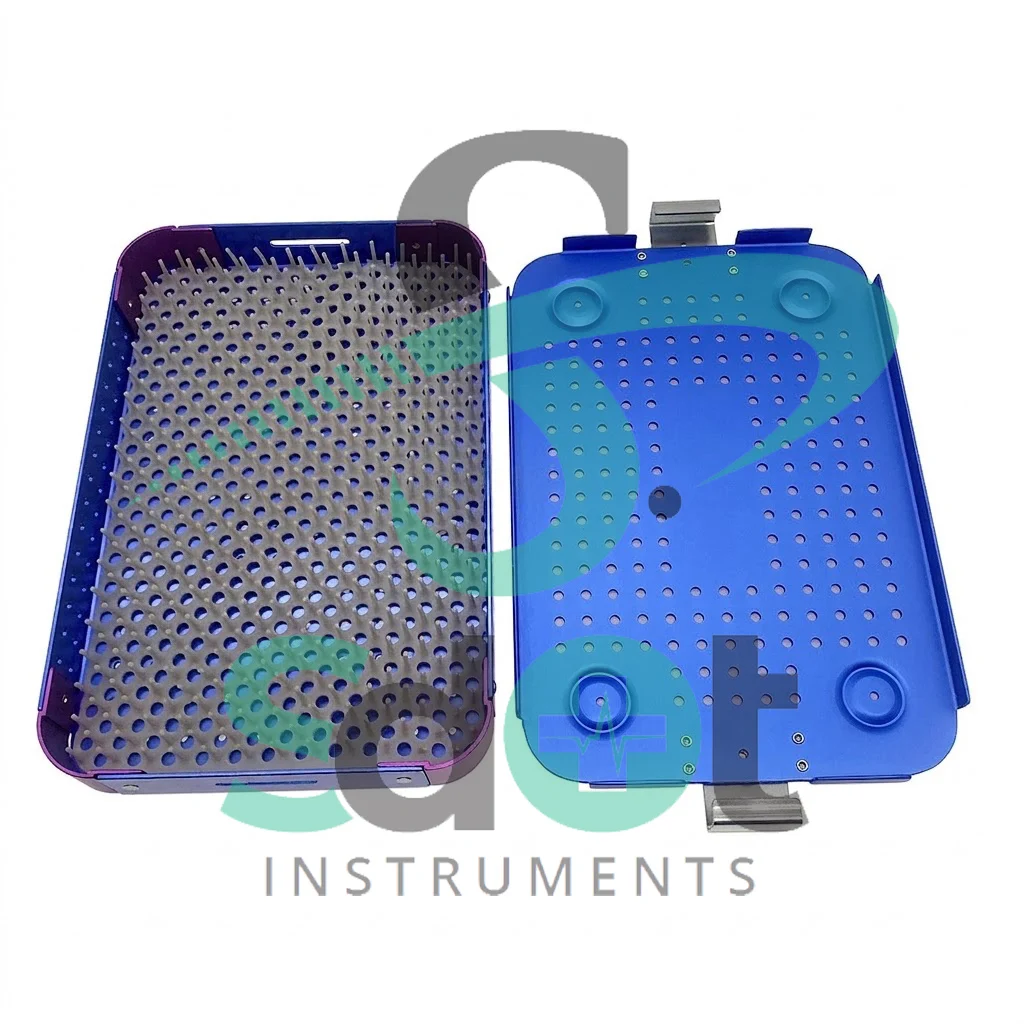 Sterilization Box Tray Autoclavable Disinfection Case Aluminum Box Instruments By SdOt Instruments - Image 4