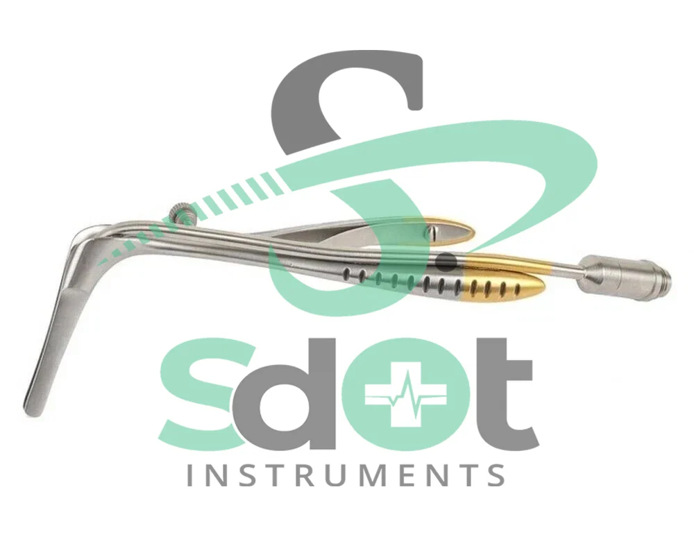Cottle Nasal Speculum 60mm With Fiber Optic Plastic Surgery Instruments By SdOt Instruments - Image 3