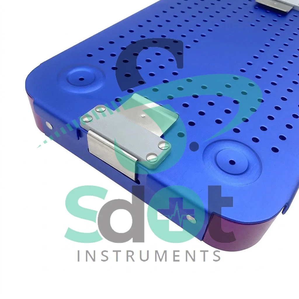 Sterilization Box Tray Autoclavable Disinfection Case Aluminum Box Instruments By SdOt Instruments - Image 6