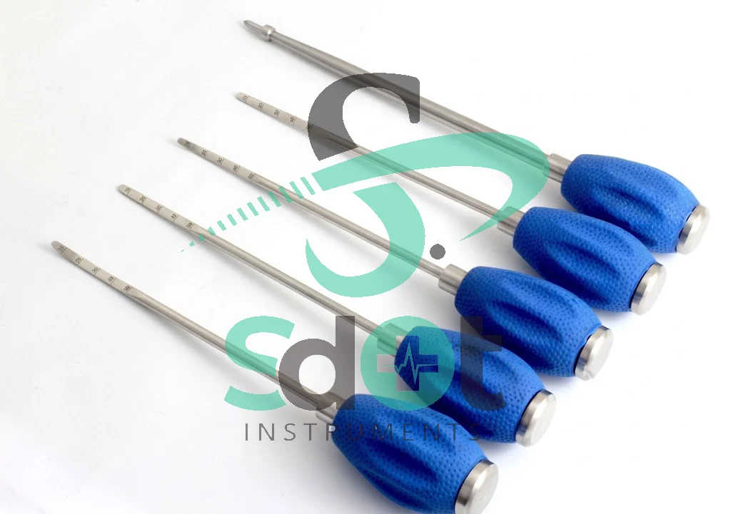 Spine Prods and Awls Set of 5 Surgical Orthopedics Instruments, Neurosurgery Set By SdOt Instruments - Image 5
