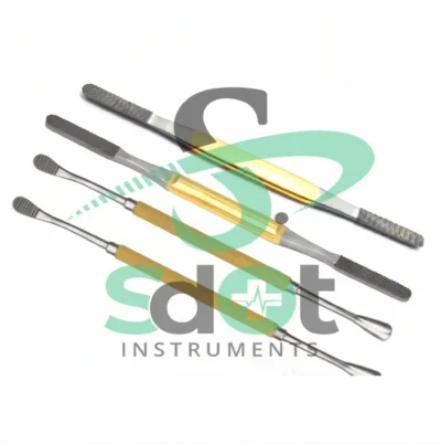 Set Of 4 PCs Rhinoplasty Fomon Double-Ended Nasal Rasp Surgical Instruments By SdOt Instruments