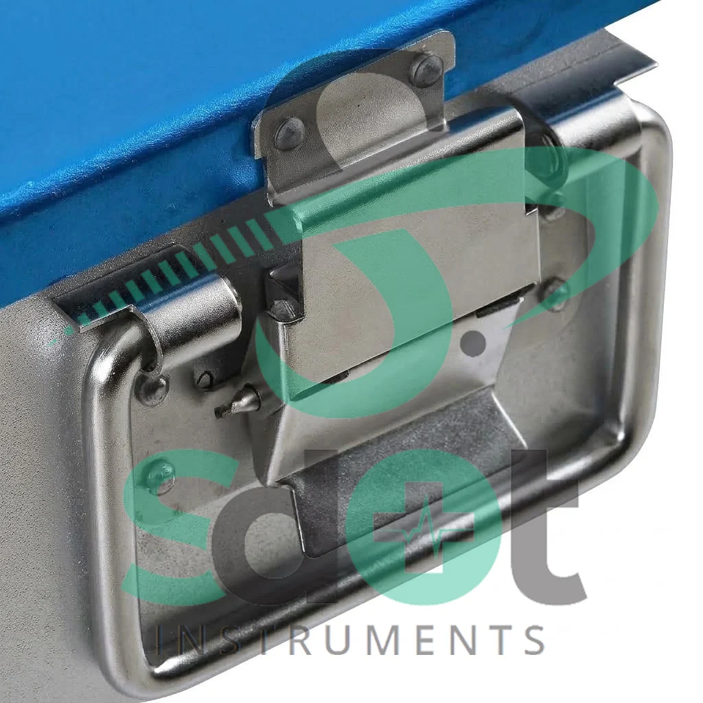 Long Aluminium Sterilization Box 22 x 8 x 5 Inch Instrument Storage Case By SdOt Instruments - Image 6