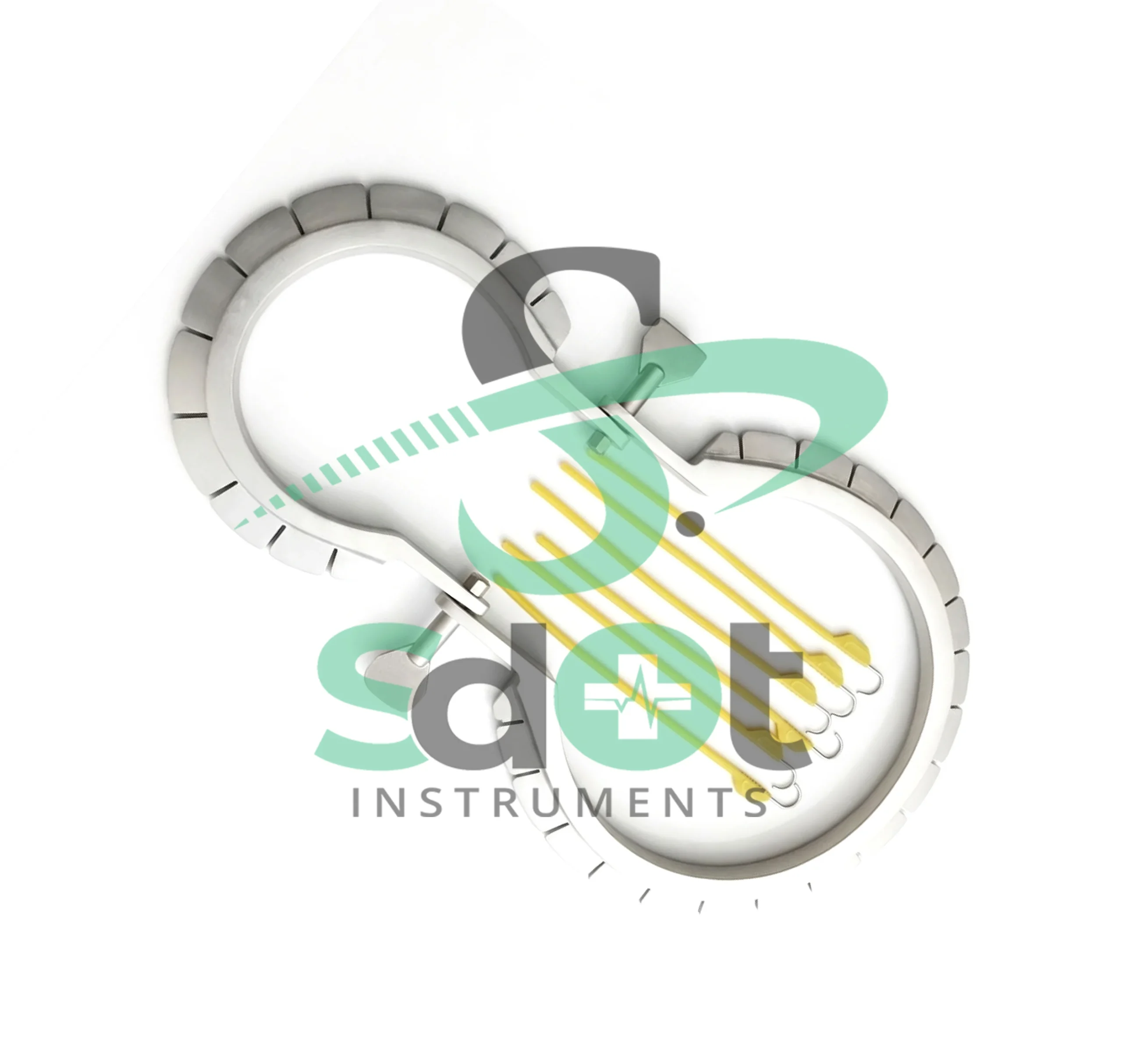 Lone Star Surgical Retractor Ring with 10 Hooks Surgical Instruments Set By SdOt Instruments - Image 3