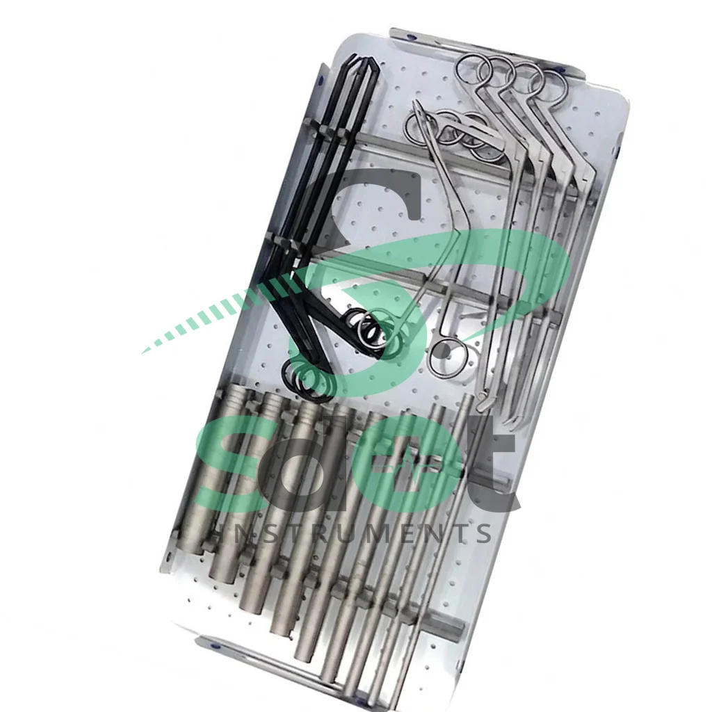 New Mis Tubular Retractor Metrex Retractor system with instruments Sterilize-Box1 By SdOt Instruments - Image 6