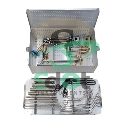 New Mis Tubular Retractor Metrex Retractor system with instruments Sterilize-Box1 By SdOt Instruments