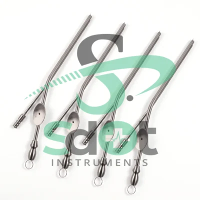 House Suction Irrigator 5.5" Angled | 8.0x12.0 Fr ENT Surgical Instruments By SdOt Instruments