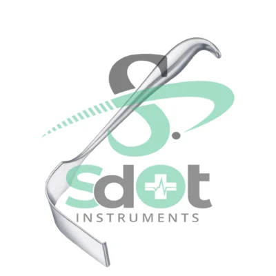 MEYERDING Retractor, 9.5", Blade 2" x 3.5" Deep, Hollow Grip Handle, Premium By SdOt Instruments