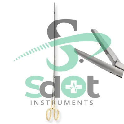 Thoracoscopy Surgical Instruments Set | Thoracotomy Tissue Forceps 1 pcs By SdOt Instruments