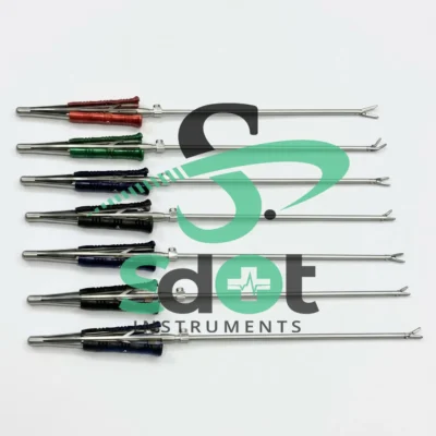 Valve Cardiac Surgery Needle Holder, Forceps, Scissors Set of 7 Pcs German A+ By SdOt Instruments