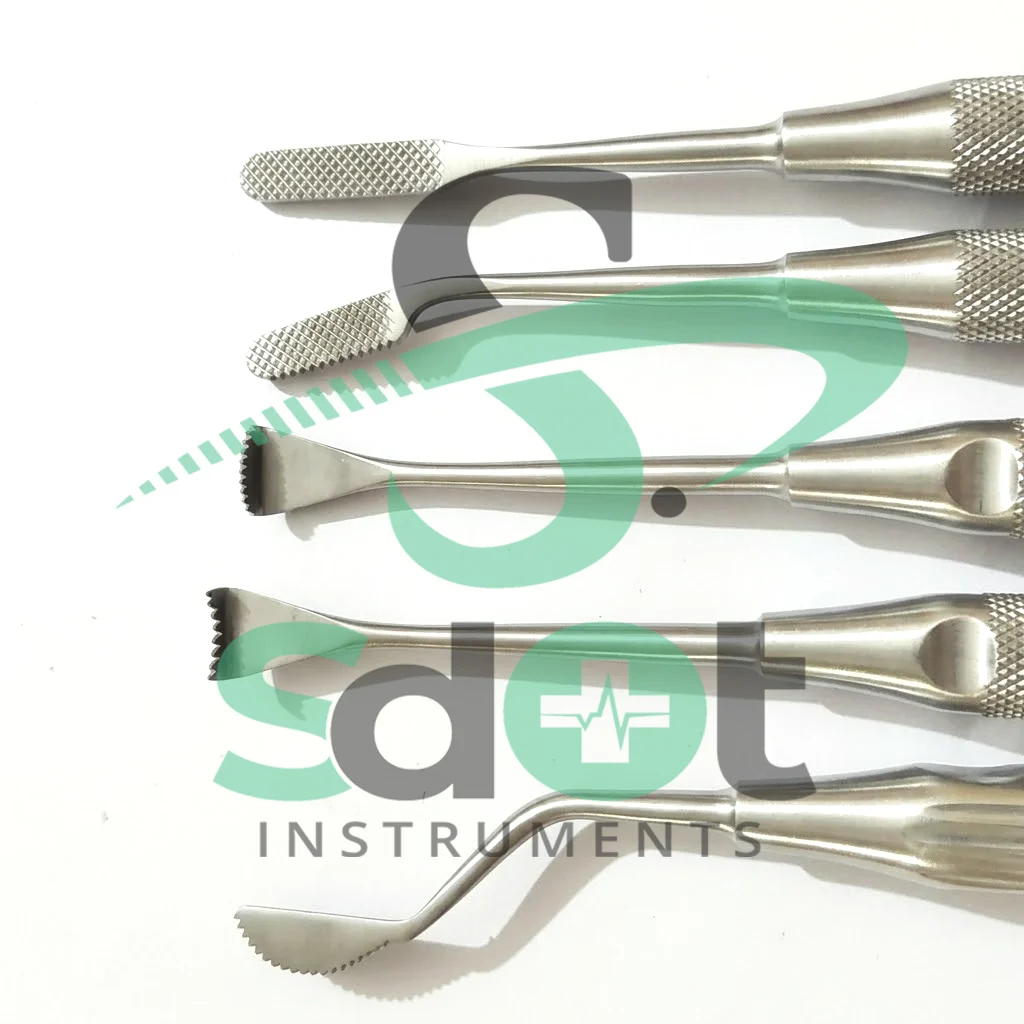Tashan Cakir Micro Nasal Saw, Set of 5 Pcs Of Rhinoplasty Saw Instruments By SdOt Instruments - Image 2