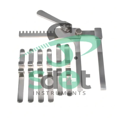 Laminectomy Retractor 13 PCS Set Complete Spine Surgical Instruments By SdOt Instruments