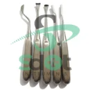 Tashan Cakir Micro Nasal Saw, Set of 5 Pcs Of Rhinoplasty Saw Instruments By SdOt Instruments