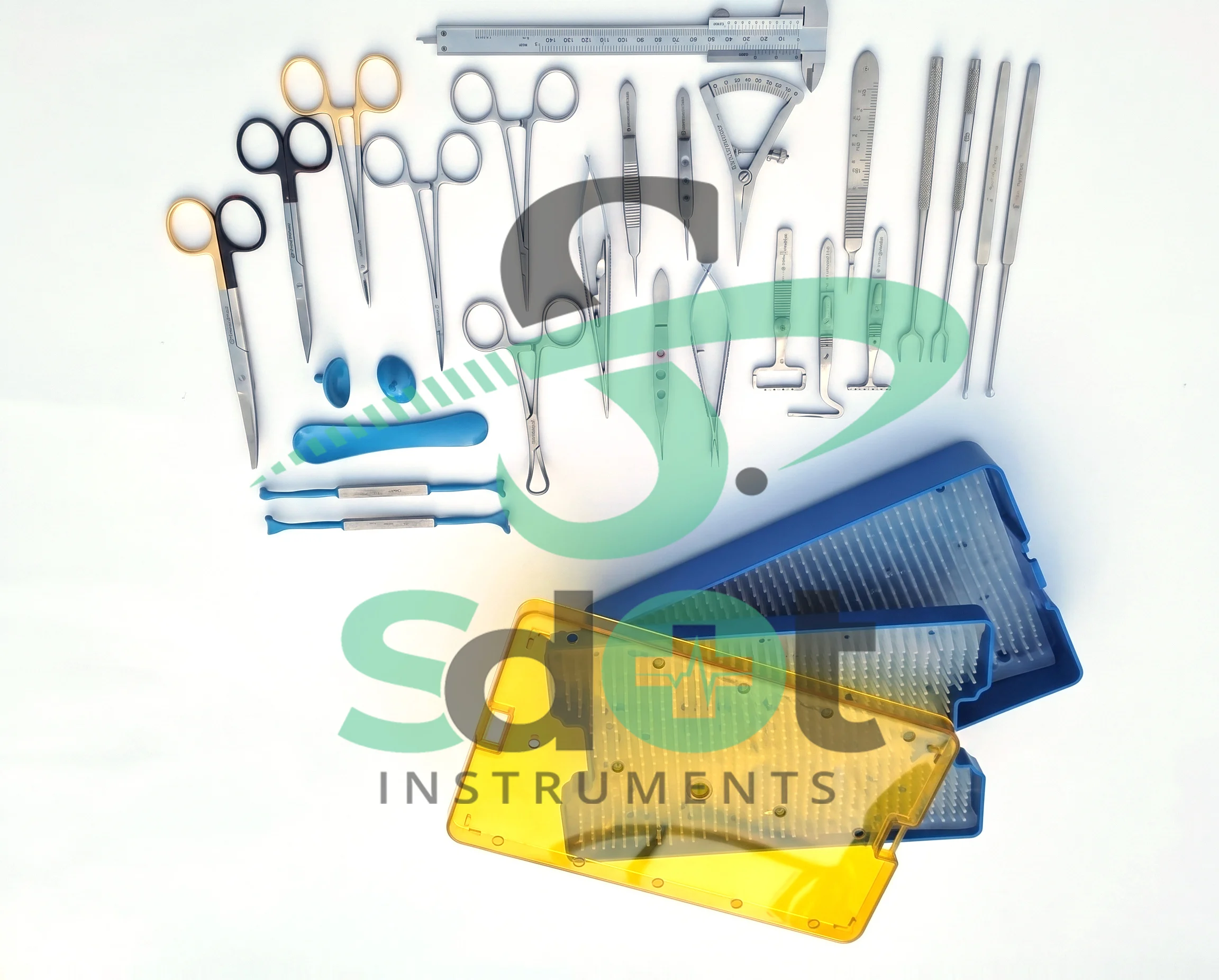 Ophthalmic Eye Surgery Set Blepharoplasty Instruments Ophthalmology 26 Pcs Set By SdOt Instruments - Image 5