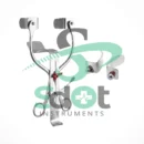 Millin Retractor 10.5", Sprd. 4.75", 2 Pairs of Blades, 25x57mm & 25x80mm, Prem By SdOt Instruments