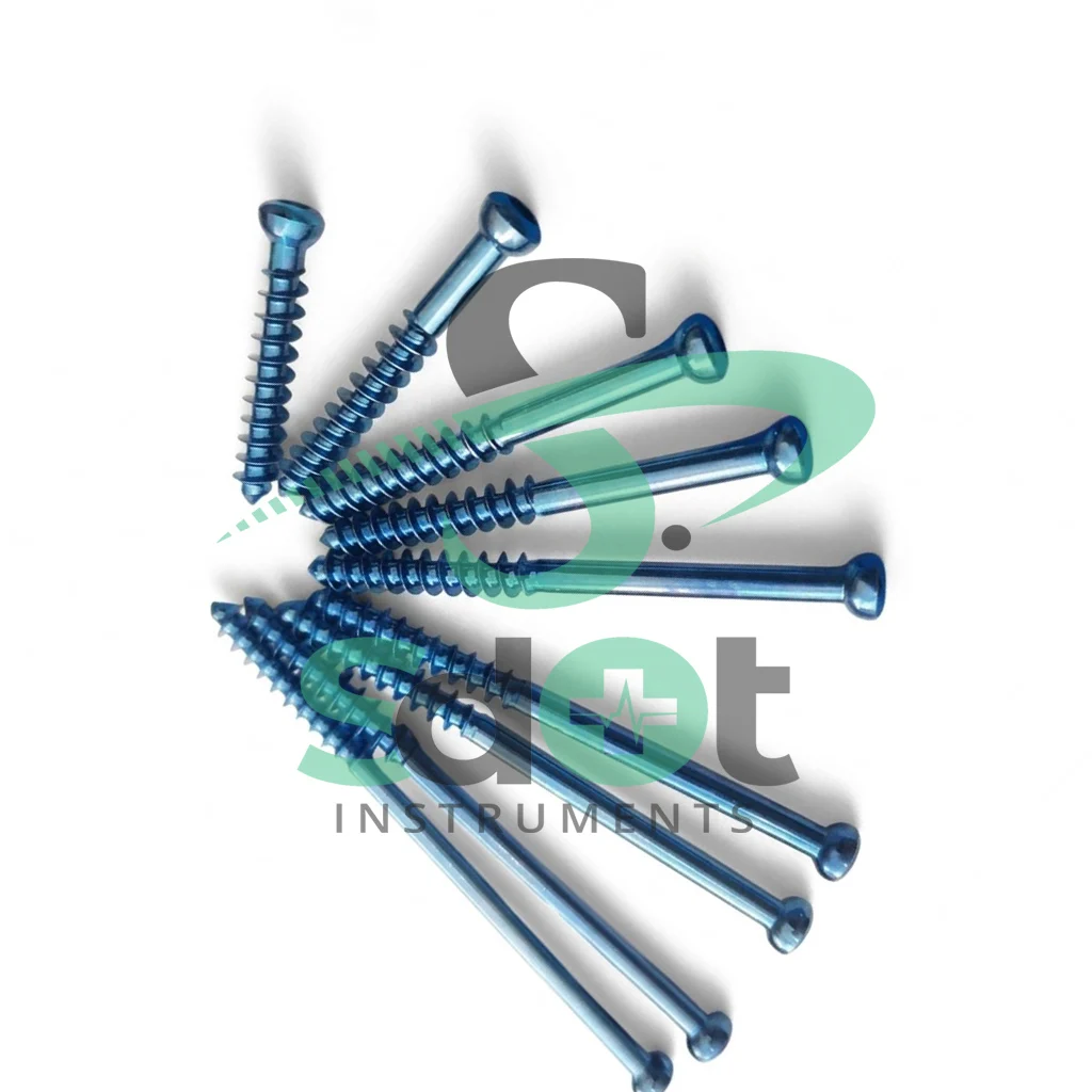 6.5mm Cancellous screws 16mm thread, Screws (151 pcs) By SdOt Instruments - Image 2
