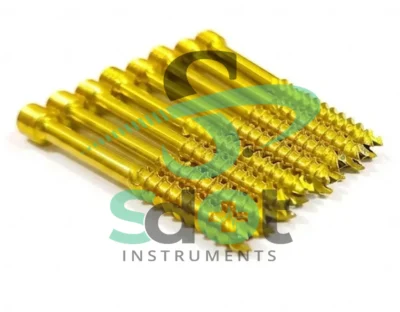 Veterinary Herbert Screw 4.0mm titanium pack of 40 pcs surgical instrument By SdOt Instruments