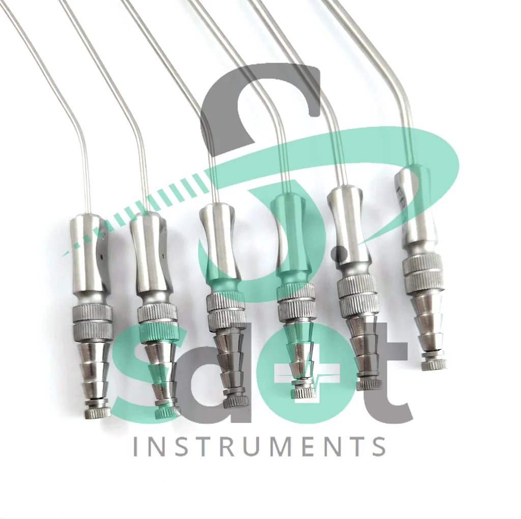 6 PCs Set Frazier Suction Tubes With Ball Tip 6 To 12 Fr Surgical Instruments By SdOt Instruments - Image 4