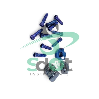 ACL Interference Screws Dia 9mm Length 20 to 35mm 21Pcs Titanium grade 5 By SdOt Instruments