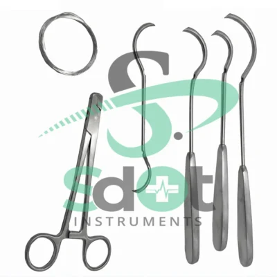 Cerclage Wire Veterinary set of 6 PCs Orthopedic instruments Set By SdOt Instruments