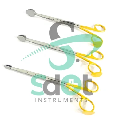 Trepsat Facial Flap Dissector scissors set of 3pcs,10mm,15mm,20mm Total Length By SdOt Instruments