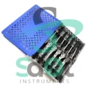 Cervical Bayonet Style Curettes With Aluminum Box 13 PCs Set Neurosurgery By SdOt Instruments
