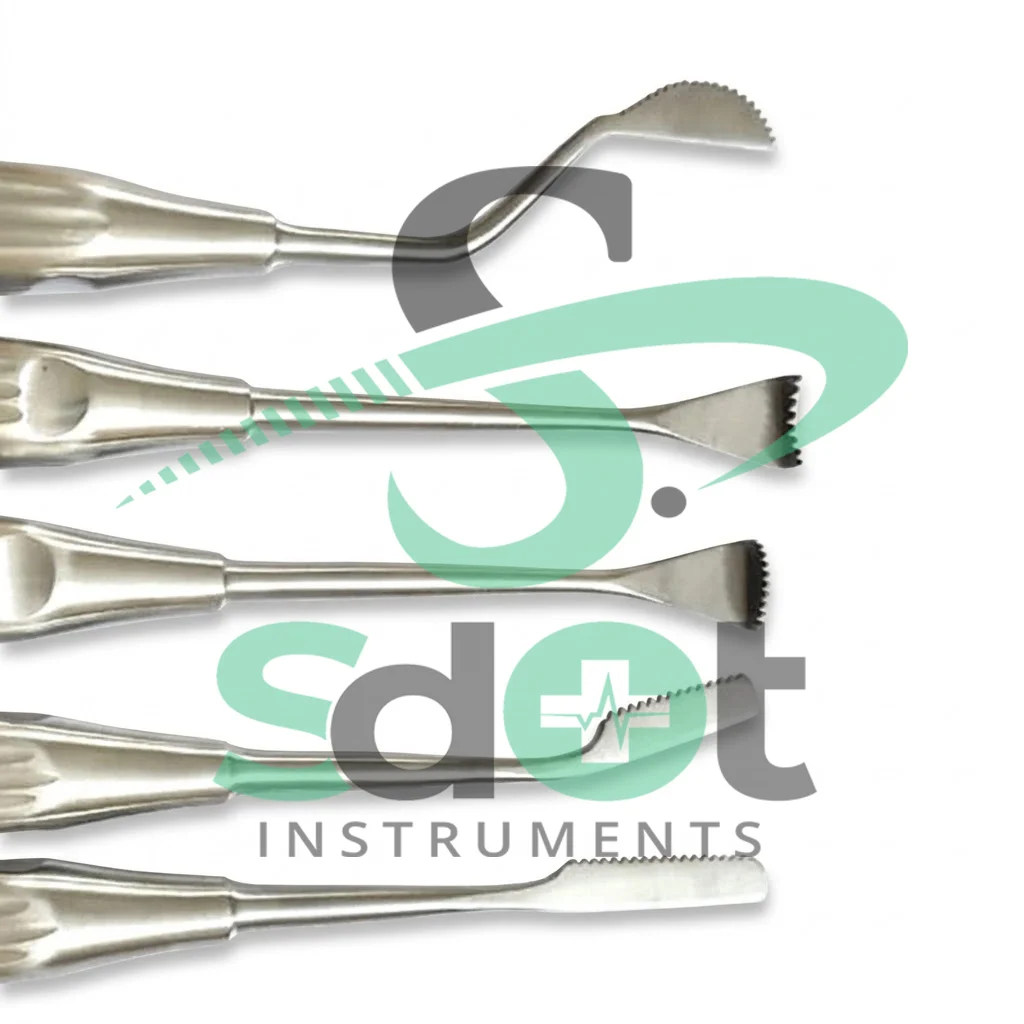 Tashan Cakir Micro Nasal Saw, Set of 5 Pcs Of Rhinoplasty Saw Instruments By SdOt Instruments - Image 4