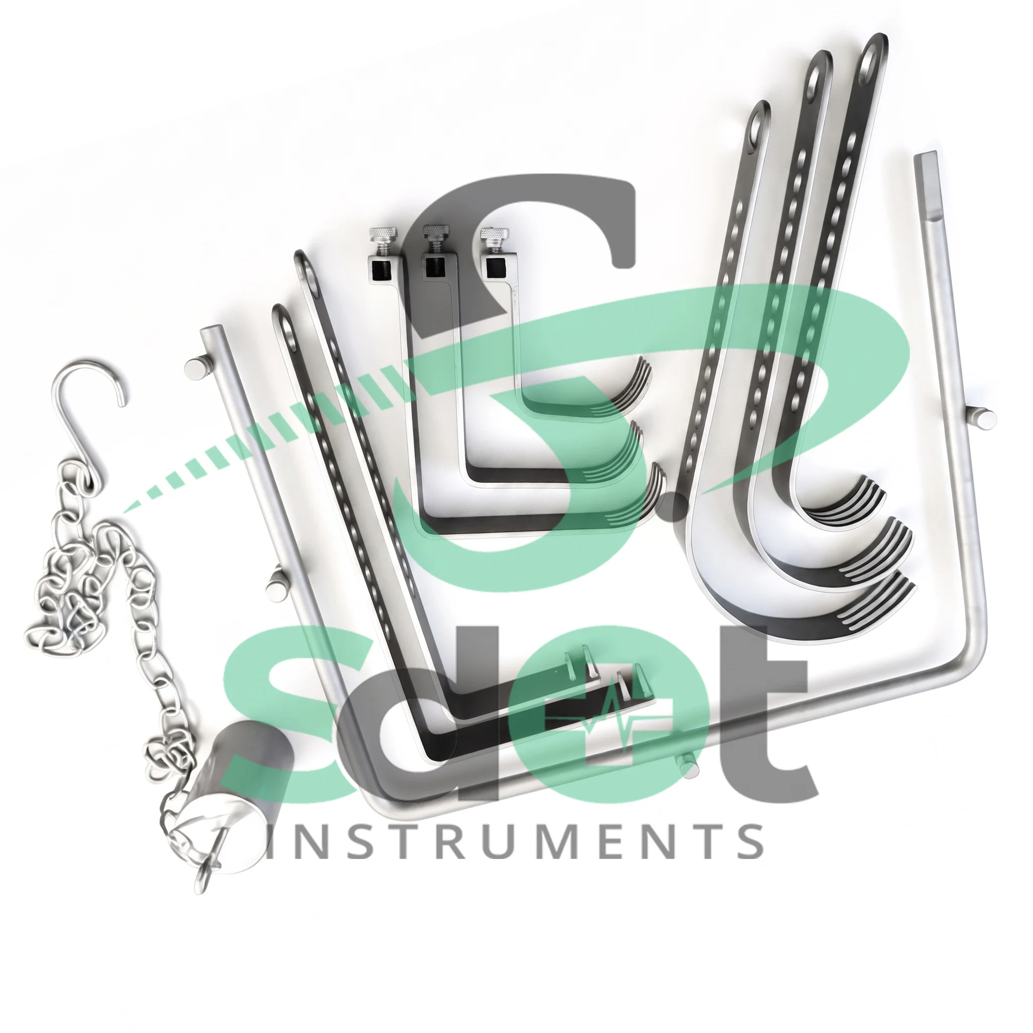 Charnley Initial Incision Retractor Complete Set of 10 Pcs Surgical Instruments By SdOt Instruments - Image 4