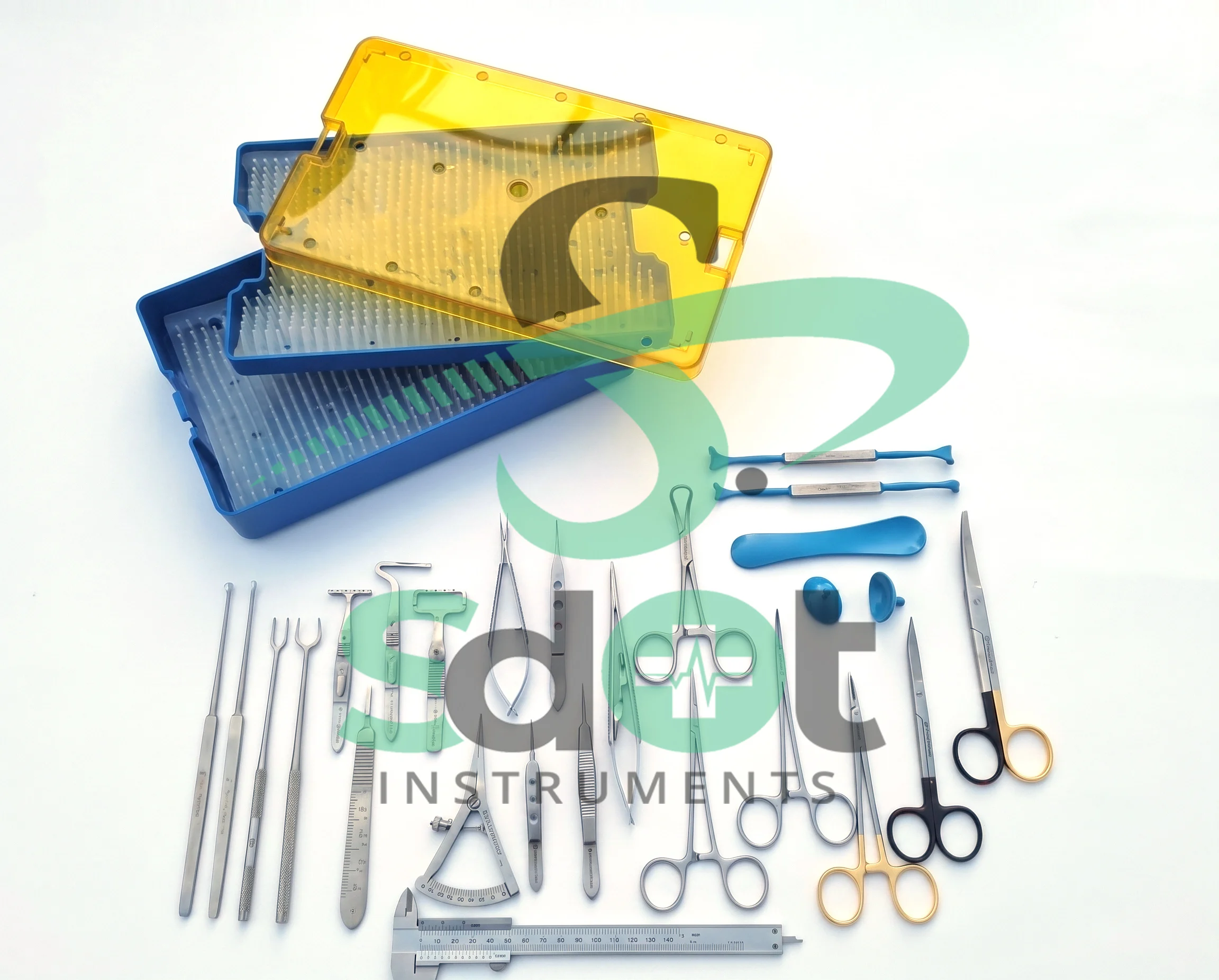 Ophthalmic Eye Surgery Set Blepharoplasty Instruments Ophthalmology 26 Pcs Set By SdOt Instruments - Image 4