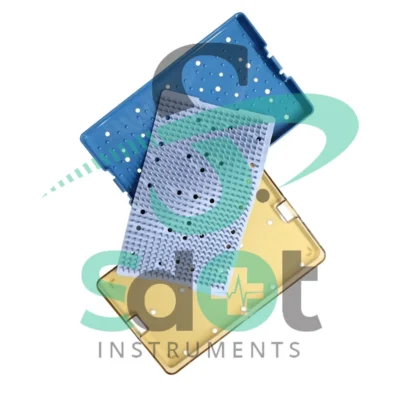 Plastic Sterilization Tray 265 x 160 x22mm Surgical Instruments Disinfection Box By SdOt Instruments